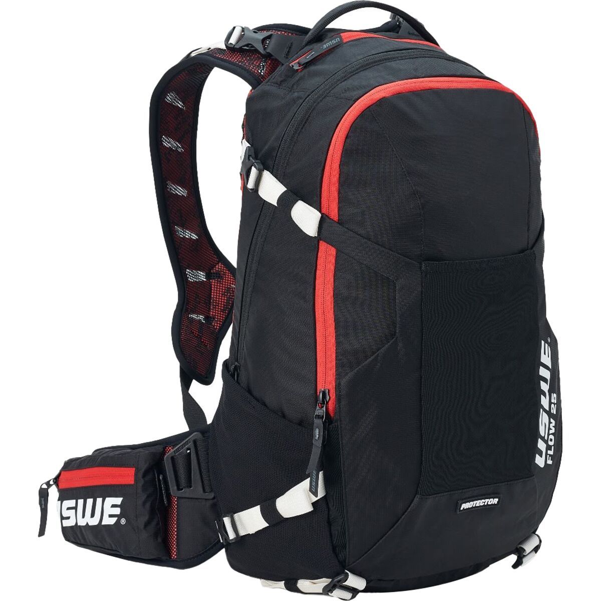 Image of USWE Flow 25L Protector Backpack Carbon Black, One Size