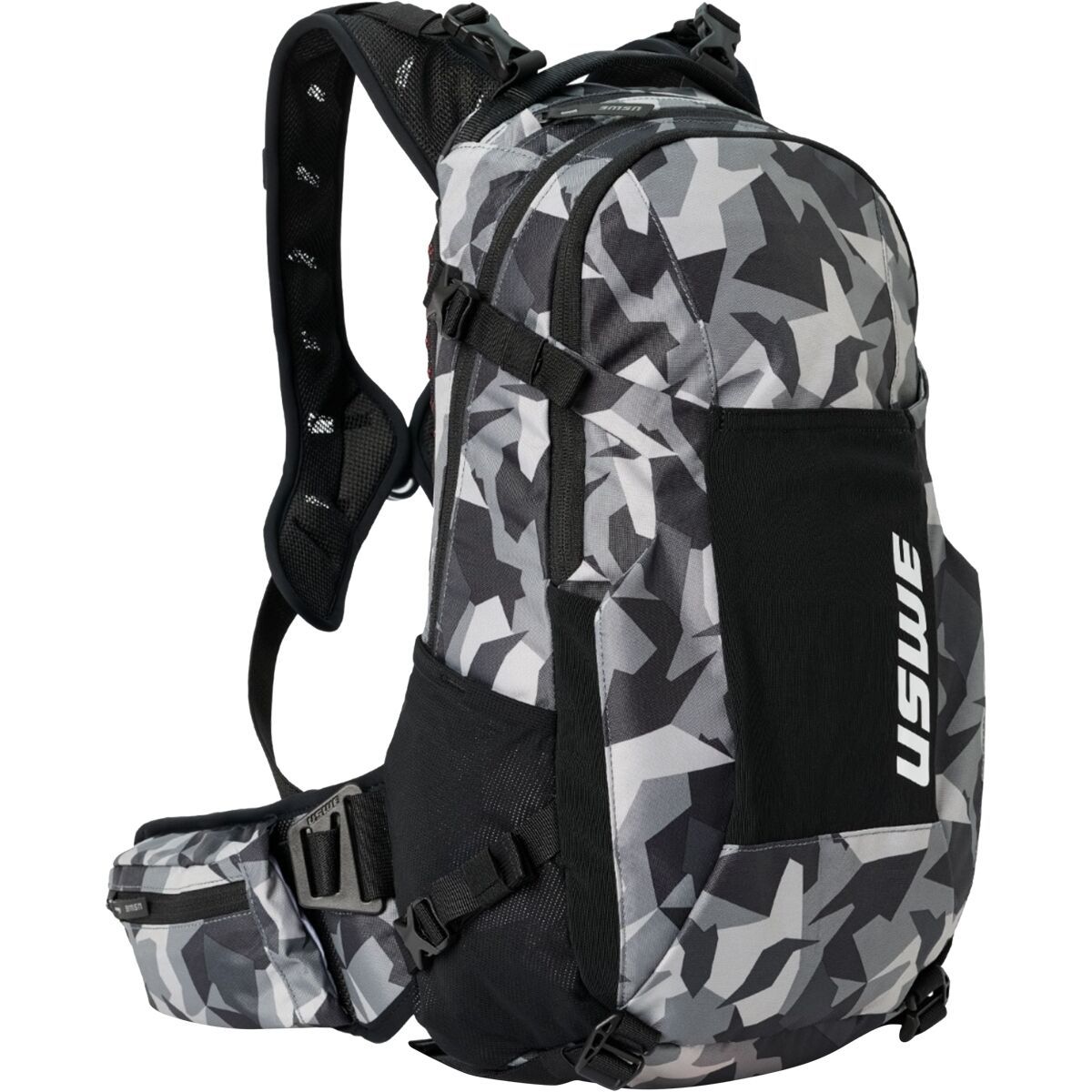 Image of USWE Shred 16L Backpack Camo/Black, One Size