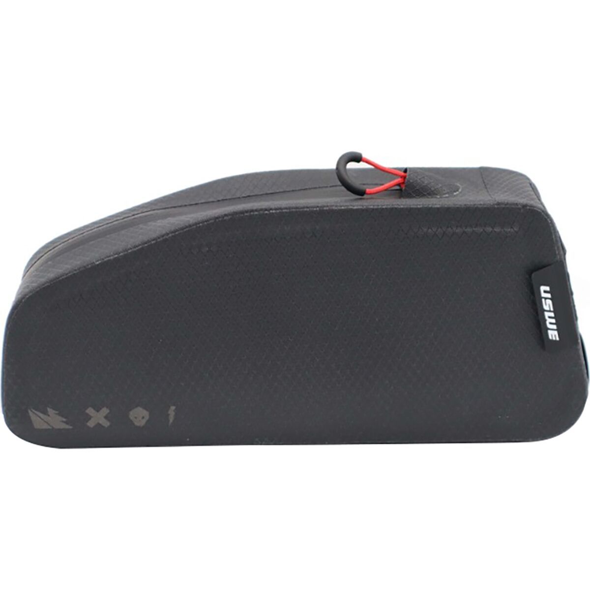 Image of USWE Top Tube Bag Black, Zippered, 1.2L