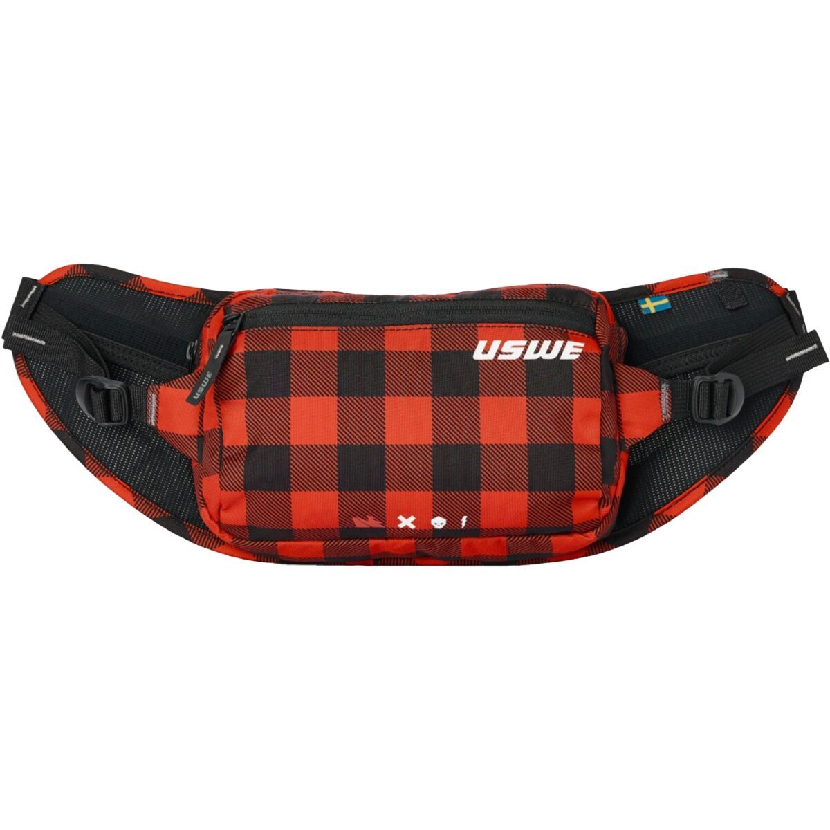 Image of USWE Zulo 2L Hydration Pack Flannel Red, No Bladder
