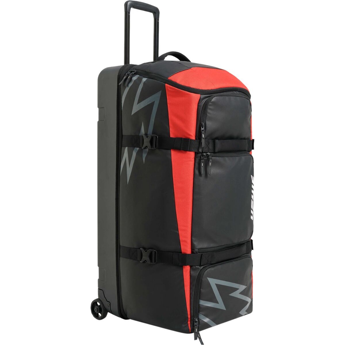 Image of USWE Buddy 150L Athlete Gear Trolley Bag Black/Red, One Size