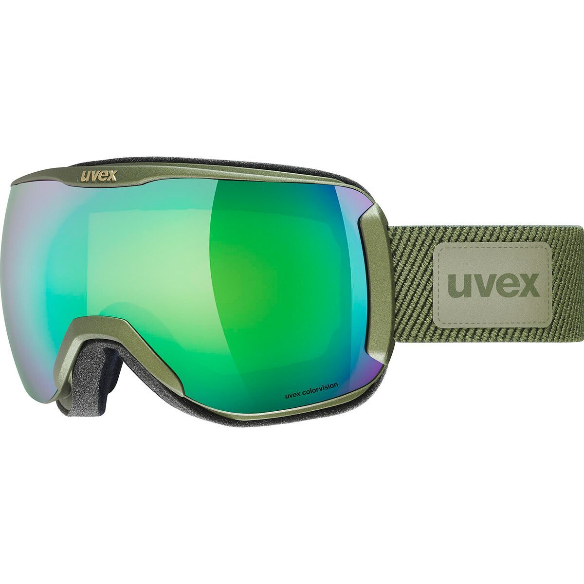 Image of Uvex DH 2100 CV Planet Goggles Green/Green, One Size