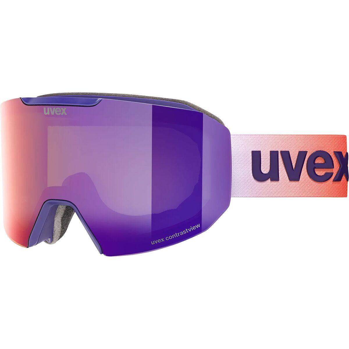 Image of Uvex Evidnt Attract CV Goggles Purple/Ruby, One Size