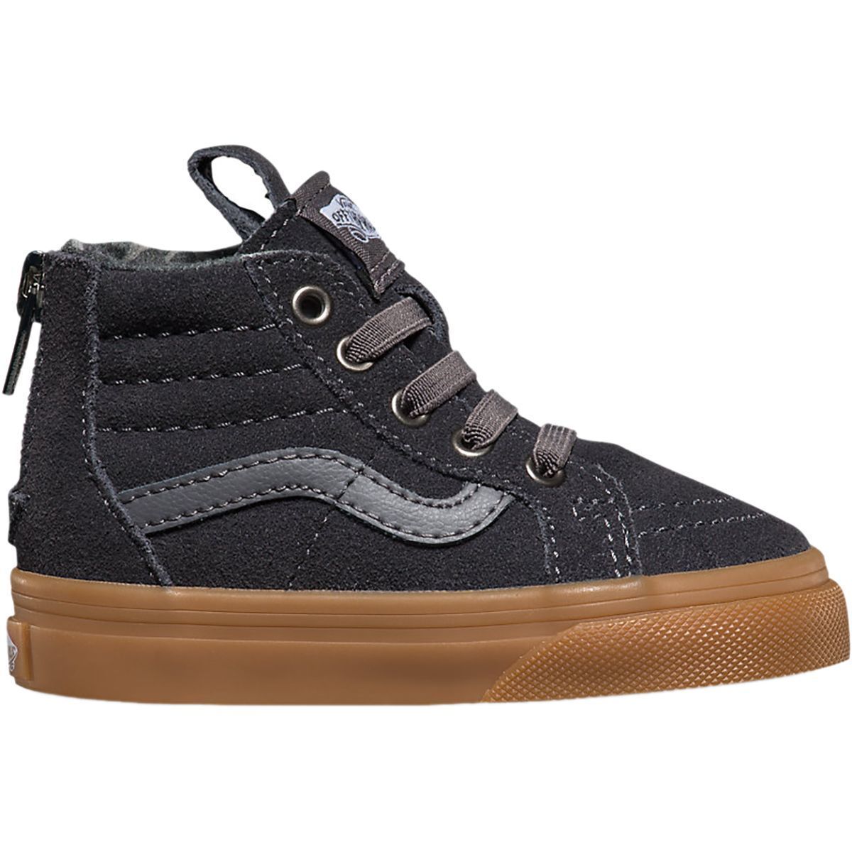Vans SK8-Hi Zip Skate Shoe - Toddlers' (MTE) Tornado/Asphalt, 4.0