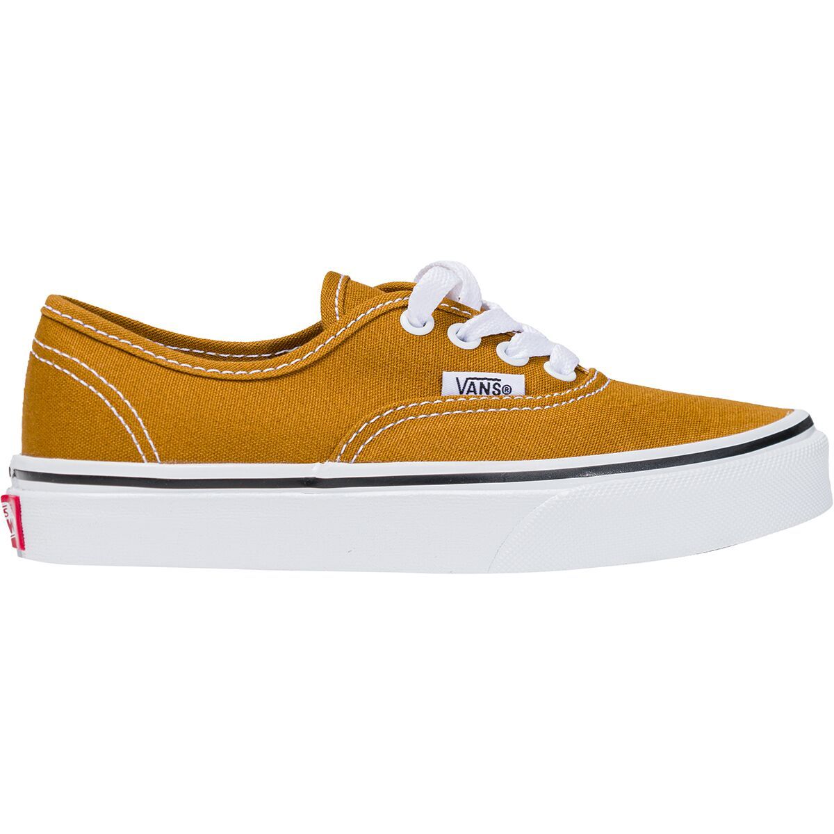 Vans Authentic Skate Shoe - Kids' Fatal Floral Golden Brown, 11.0