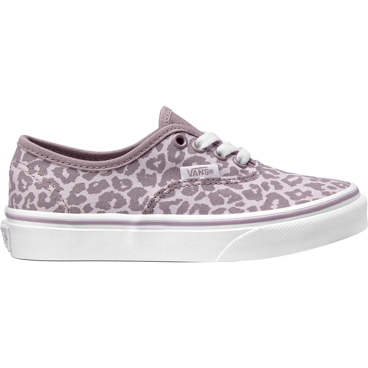 Vans Authentic Skate Shoe - Kids' (Leopard) Orchid Ice/Purple Dove, 13.0