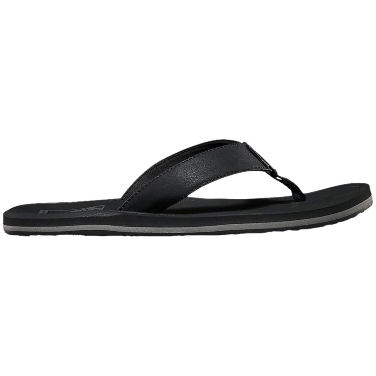 Image of Vans Nexpa Synthetic Flip-Flop - Men's Black/Black/Pewter, 8.0