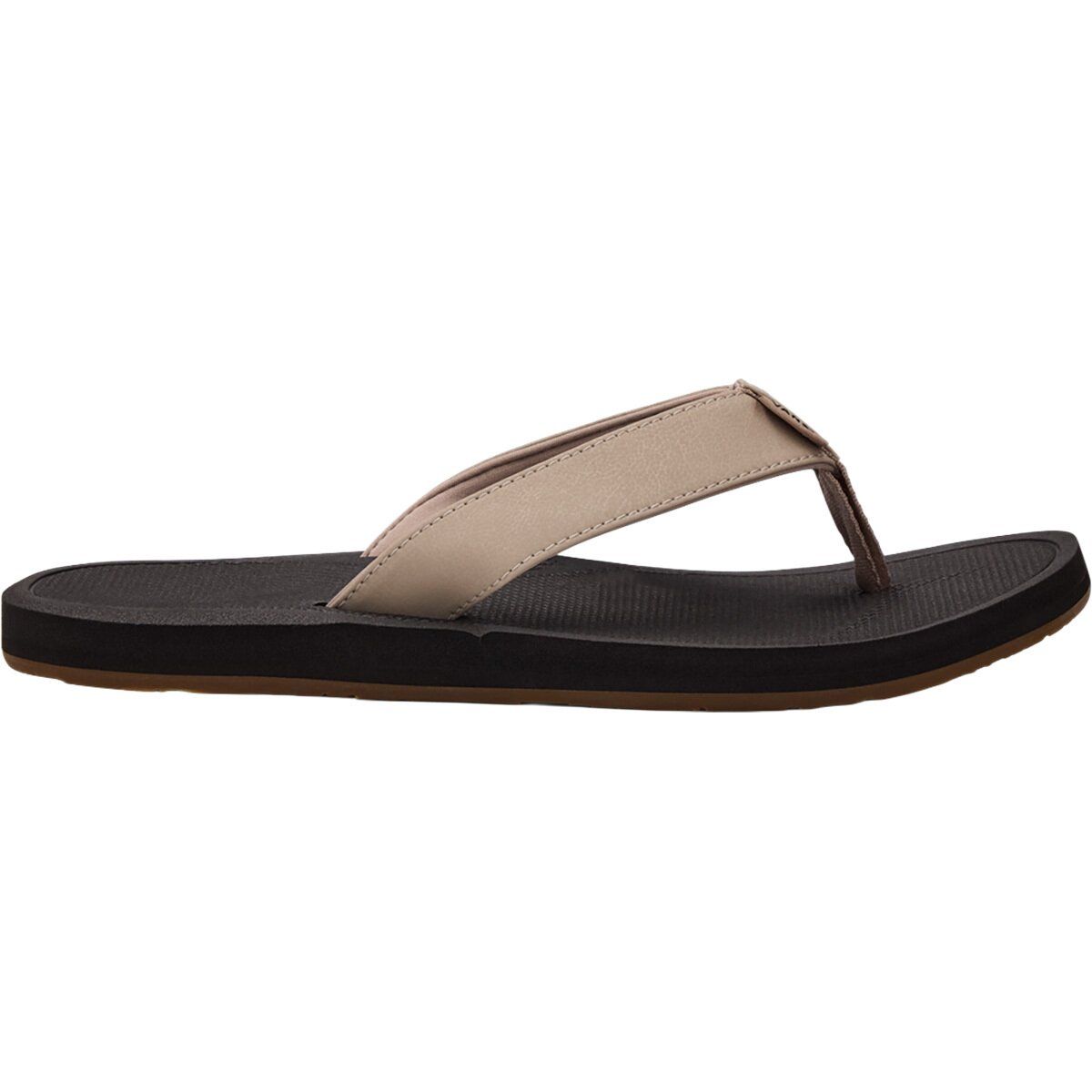 Image of Vans Nexpa Synthetic Flip-Flop - Men's Mushroom, 10.0