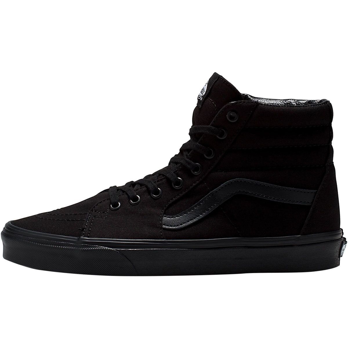 Vans Sk8-Hi Shoe Black/Black/Black, Mens 6.0/Womens 7.5