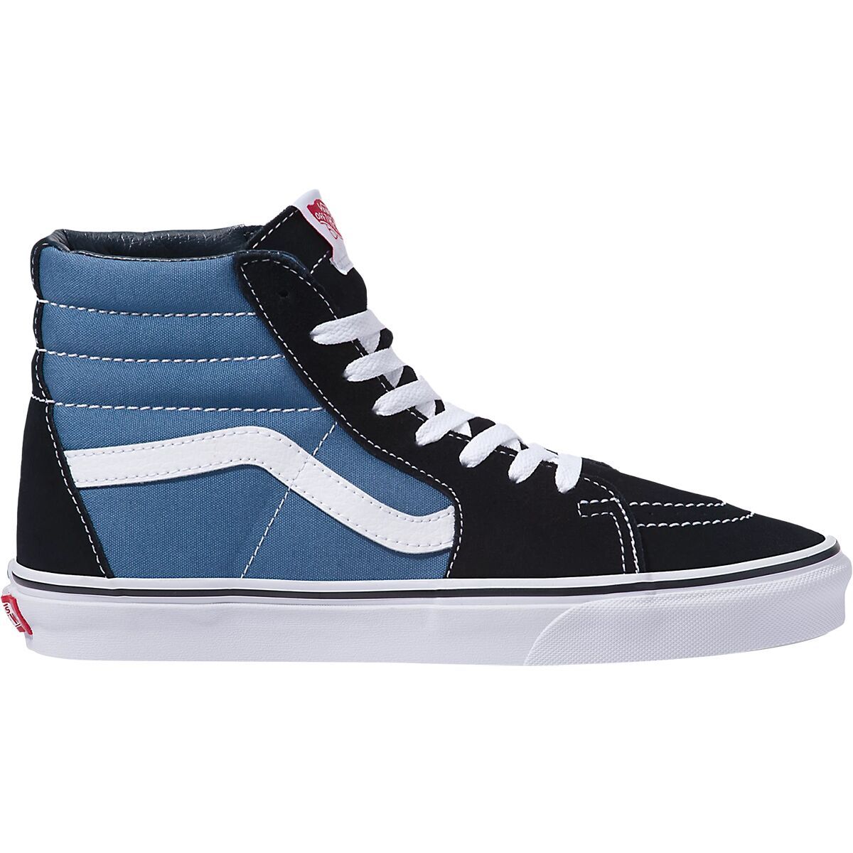 Vans Sk8-Hi Shoe Navy, Mens 10.5/Womens 12.0