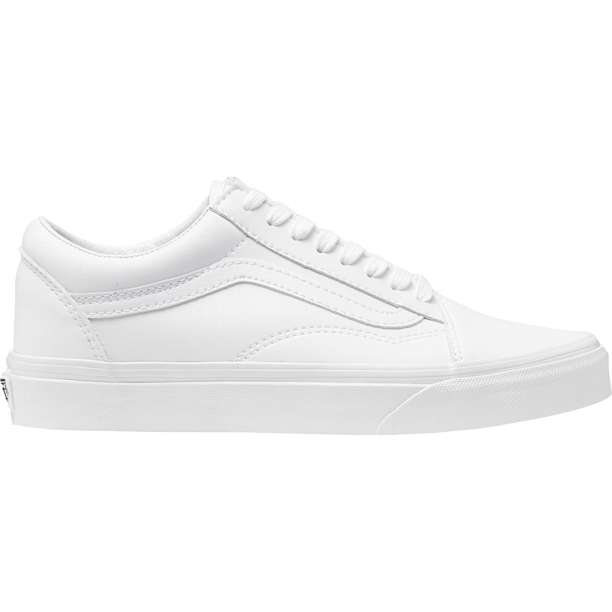 Vans Old Skool Shoe (classic Tumble) True White, Mens 6.5/Womens 8.0