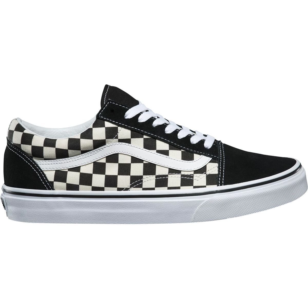 Vans Old Skool Shoe (primary Check) Black/White, Mens 5.0/Womens 6.5