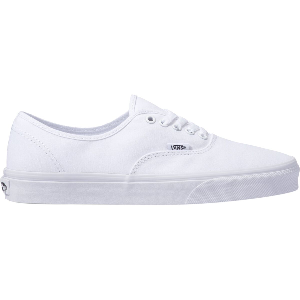 Image of Vans Authentic Shoe True White, Mens 5.0/Womens 6.5