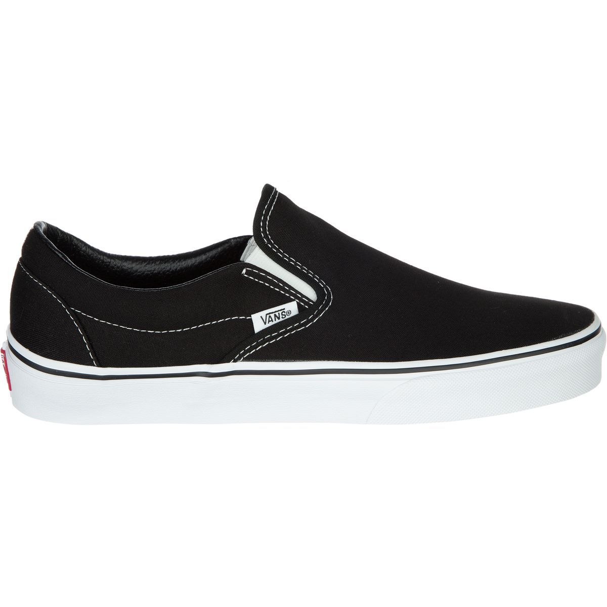 Image of Vans Classic Slip-On Shoe Black, Mens 11.5