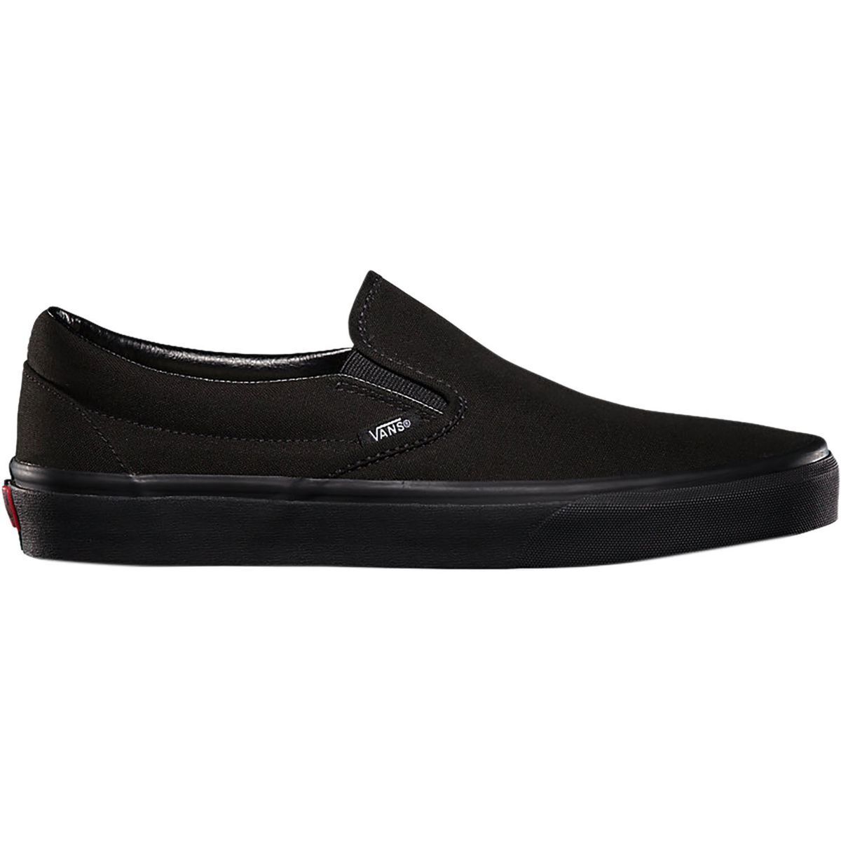 Vans Classic Slip-On Skate Shoes, Men's, Size: 6.5, Black