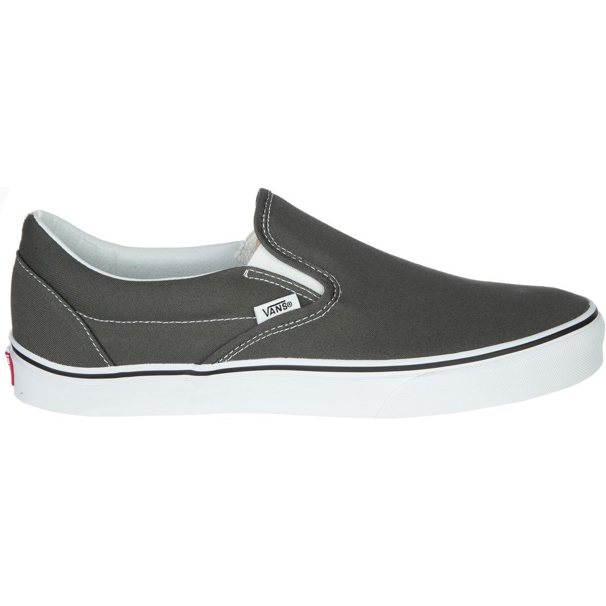 charcoal slip on vans
