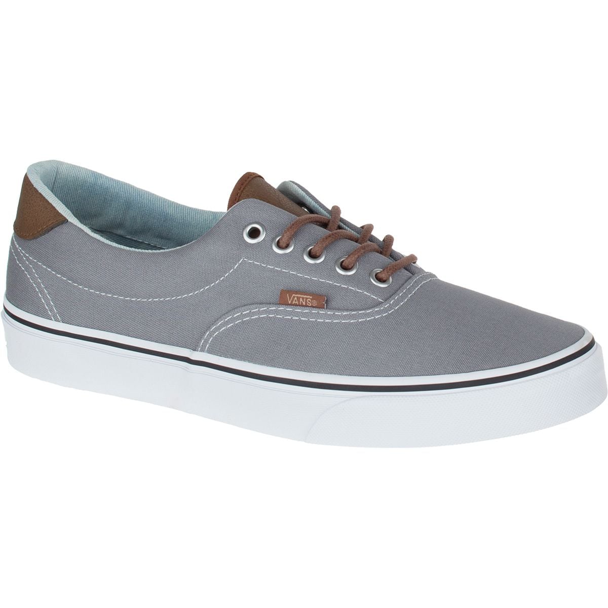 mens vans dark grey era 59 trainers