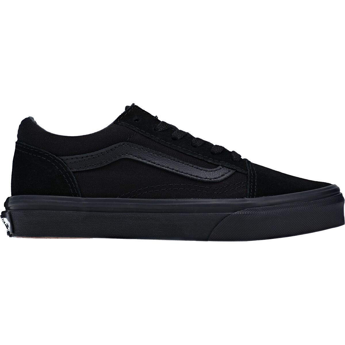 Vans Old Skool Shoe - Kids' Black/Black, 10.5