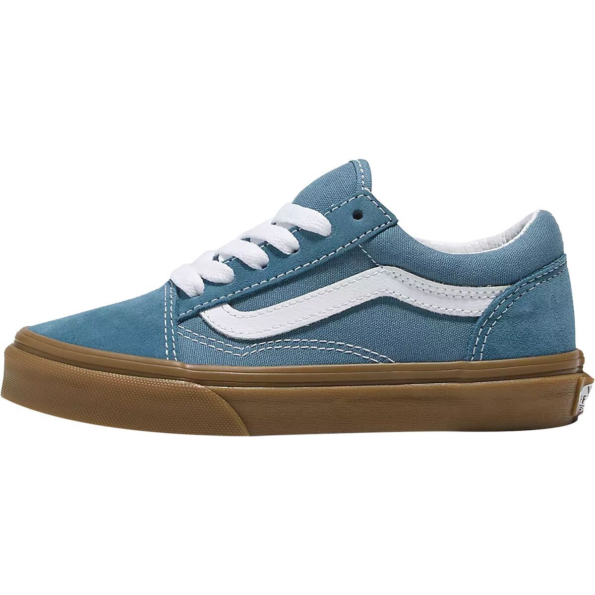 Vans Old Skool Shoe - Kids' Blue/True White, 11.0