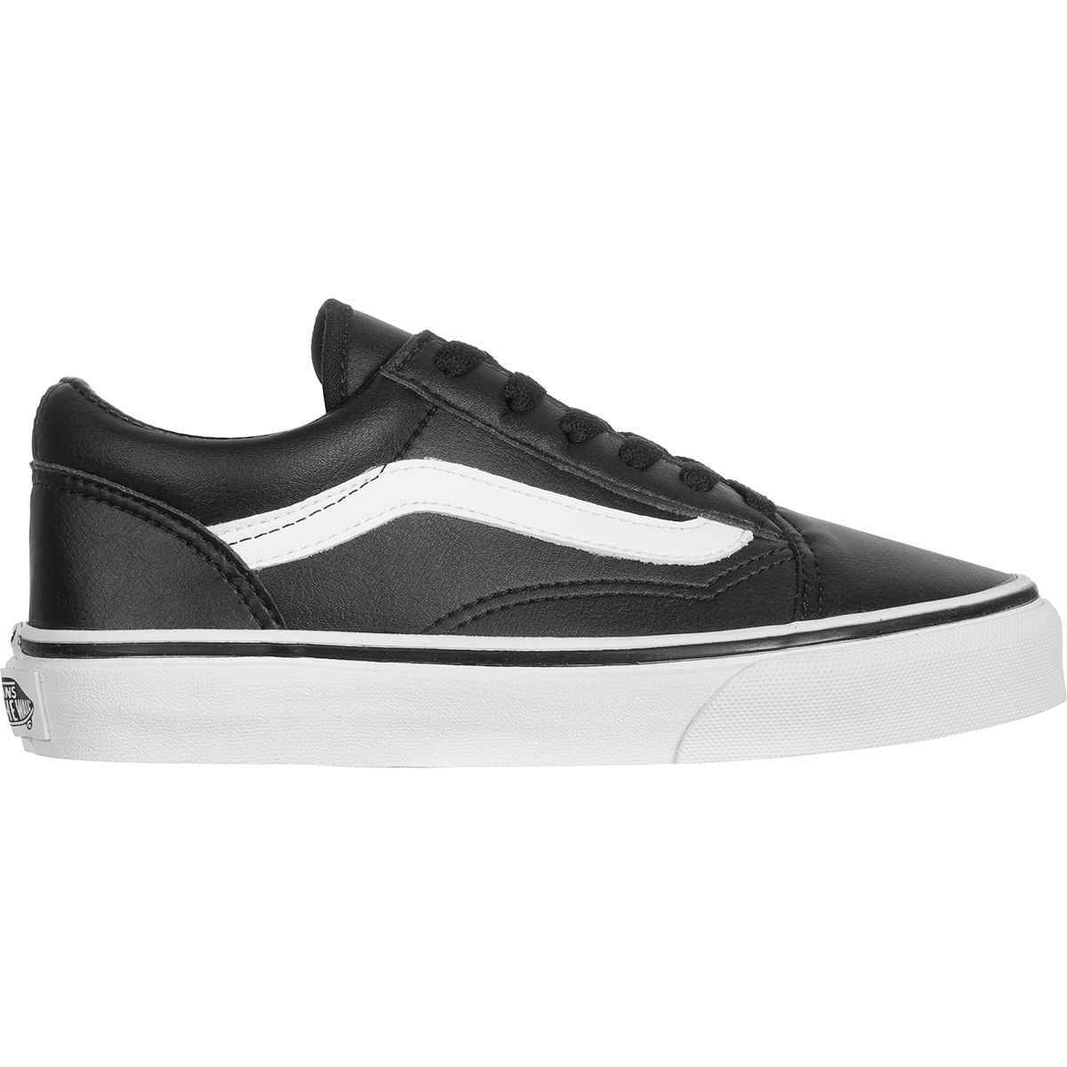 Vans Old Skool Shoe - Kids' (classic Tumble) Black/True White, 10.5
