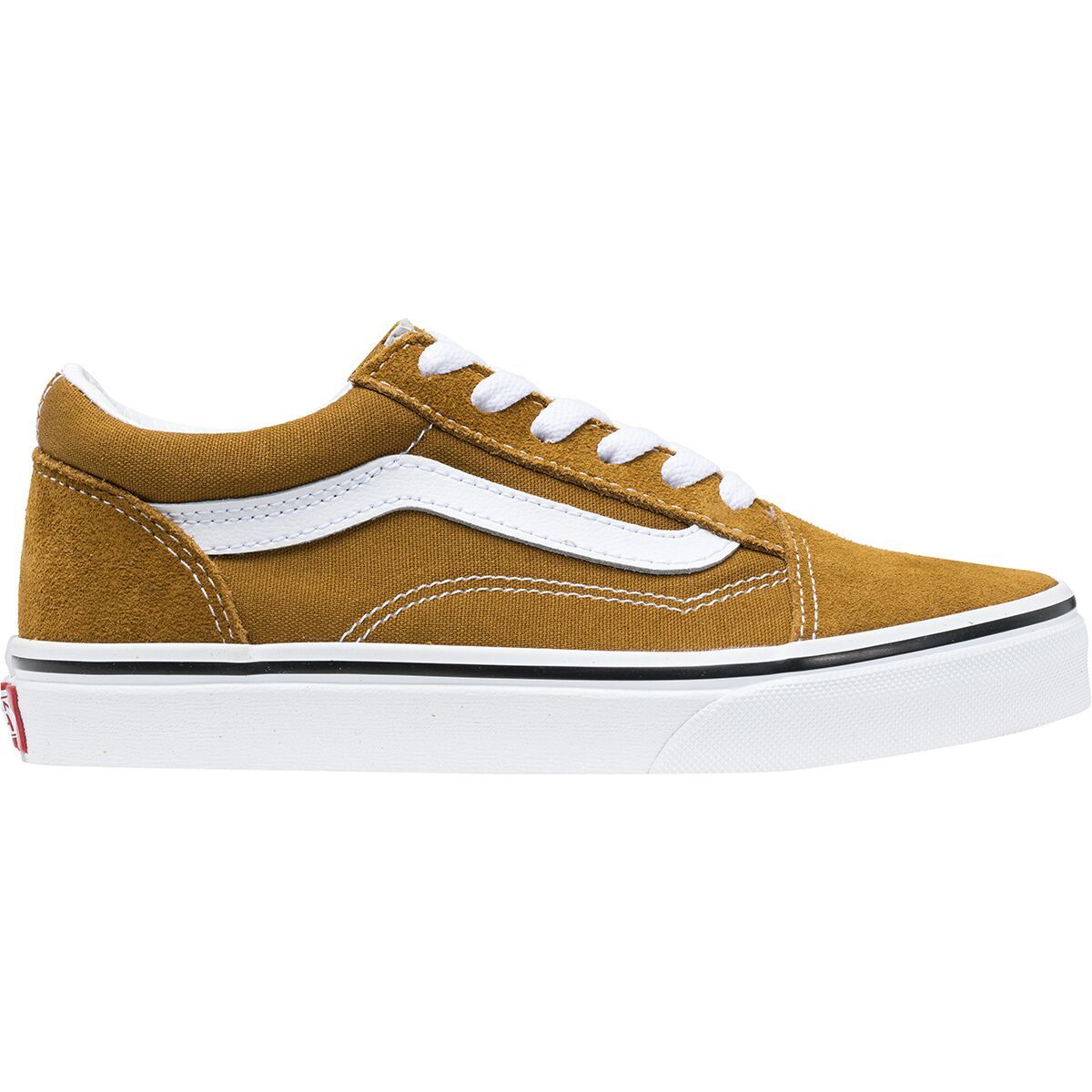 Vans Old Skool Shoe - Kids' Fatal Floral Golden Brown, 11.5