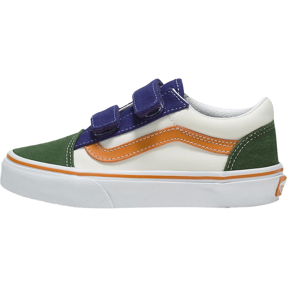 Vans Old Skool V Shoe - Kids' Multi/True White, 11.0
