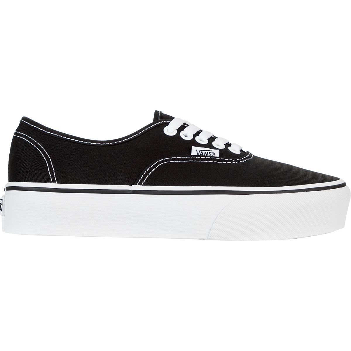 Vans Authentic Platform 2.0 Shoe - Women's Black, Mens 9.0/Womens 10.5