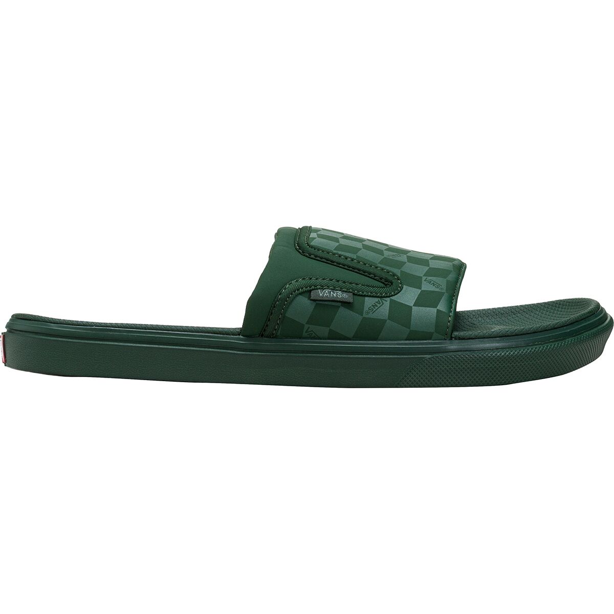 Vans Ultracush Slide-On Shoes (Checkerboard Mountain View) Men's 11.0
