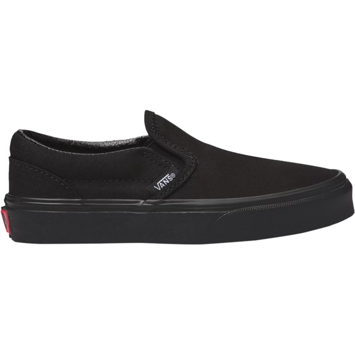 Vans Classic Slip-On Skate Shoe - Kids' Black/Black, 4.0