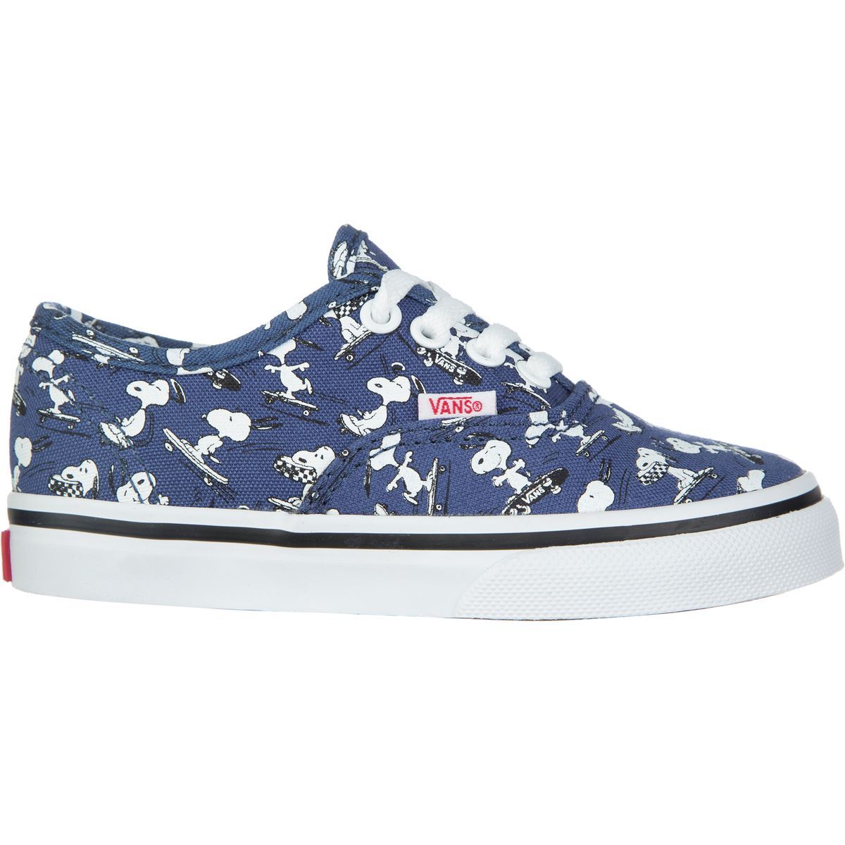 Vans Authentic Shoe - Toddlers' (peanuts) Snoopy/Skating, 5.0