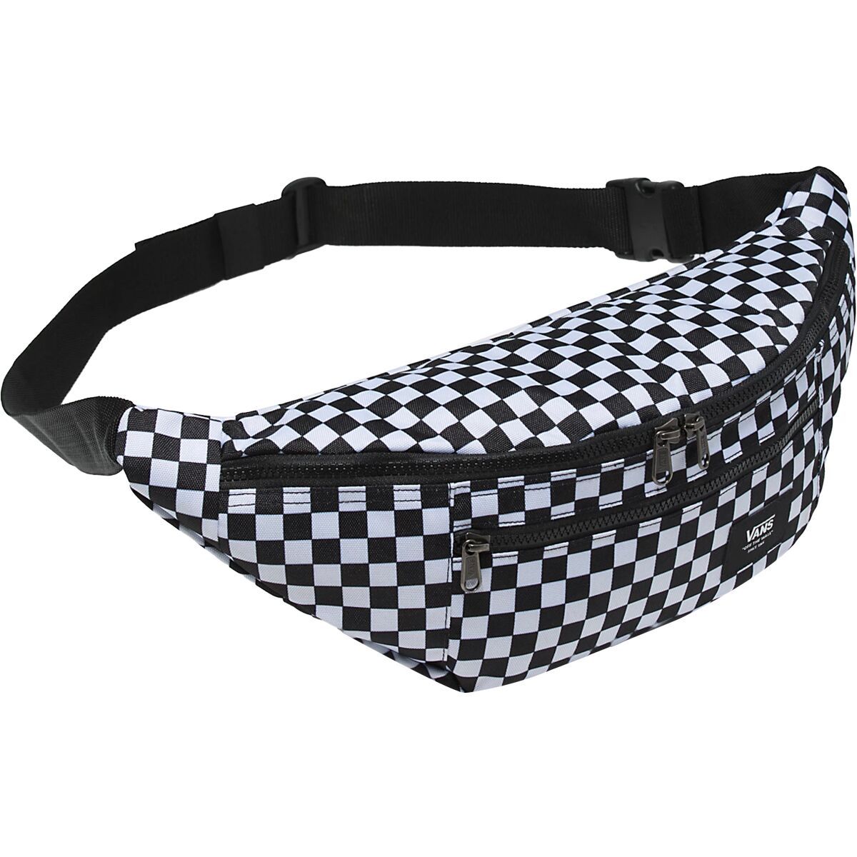 Image of Vans Ward Cross Body Pack Black/White Check, One Size