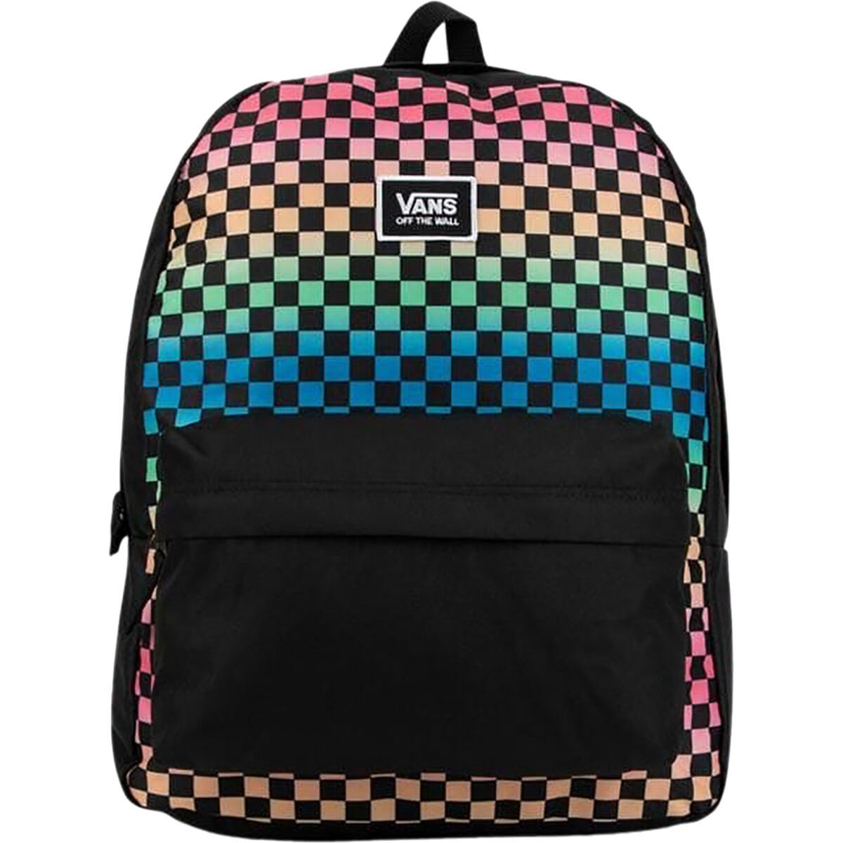 vans realm checkered 22l backpack
