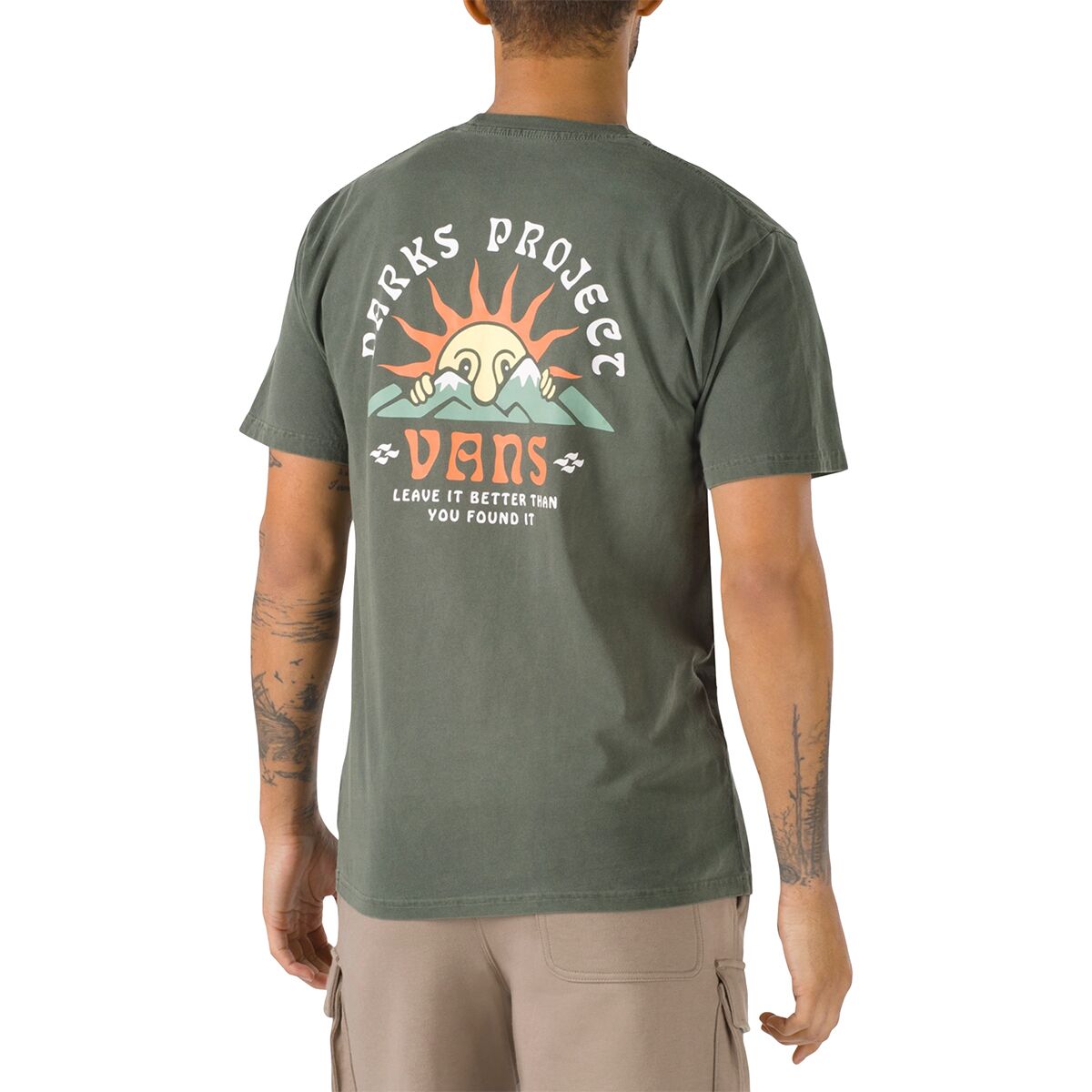 Vans x Parks Project Was Here T-Shirt - Men's - Clothing