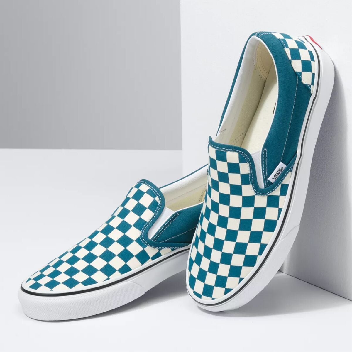 T me check slips. Vans Slip on Checkerboard. Checkered vans.