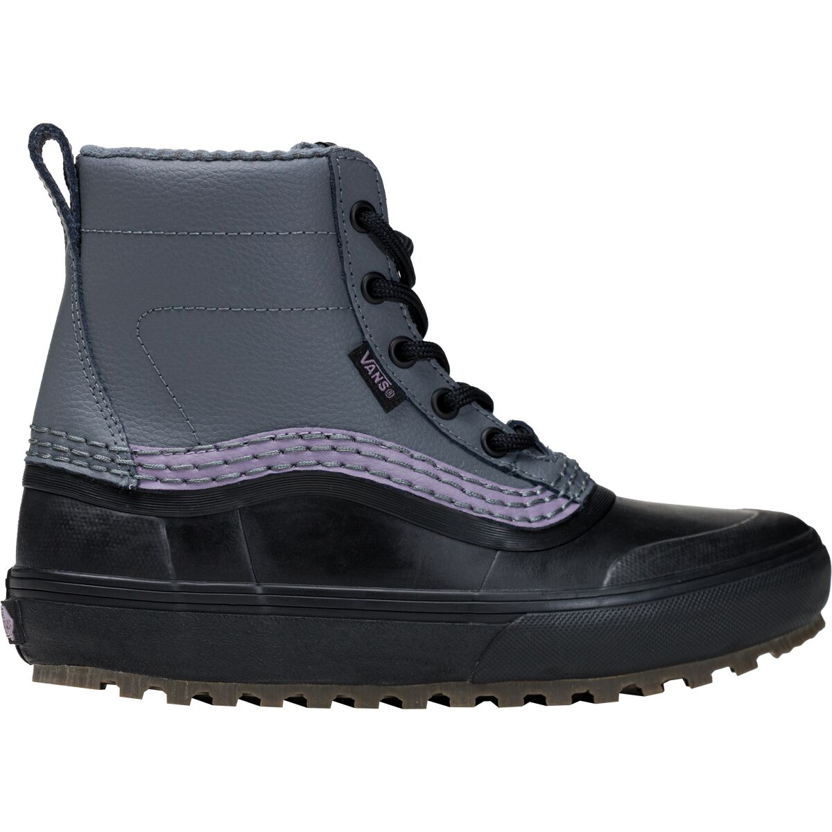 Vans Vans Standard Mid Snow MTE Boot Gray/Black, Mens 5.0/Womens 6.5