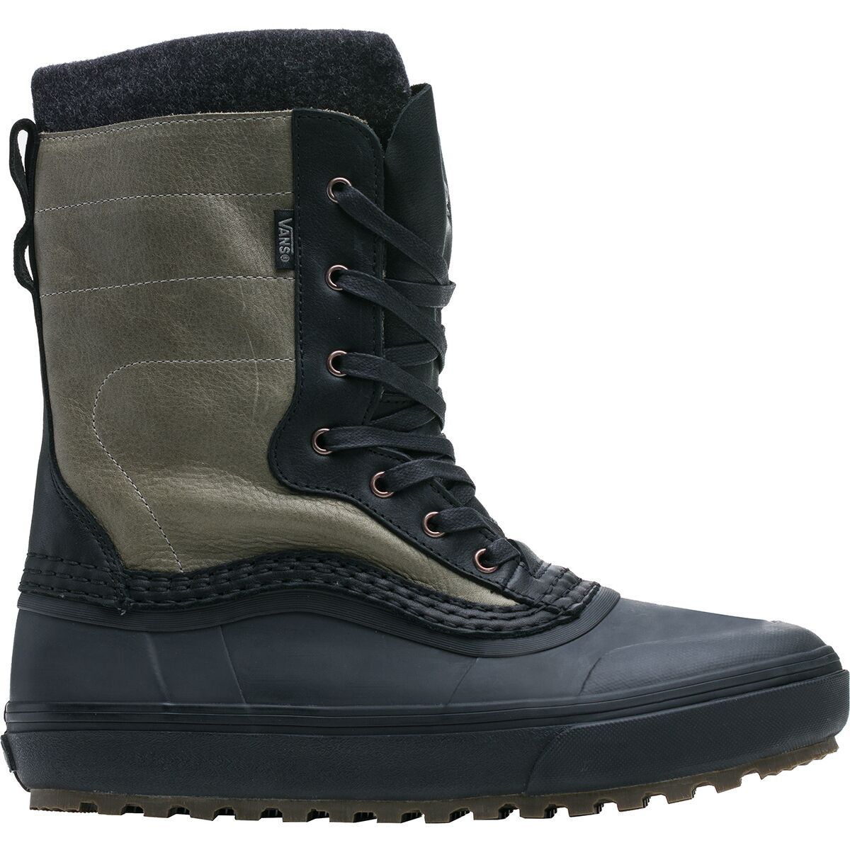 Vans Standard Zip Snow MTE Boot Raven/Black [Llt], Mens 10.0/Womens 11.5