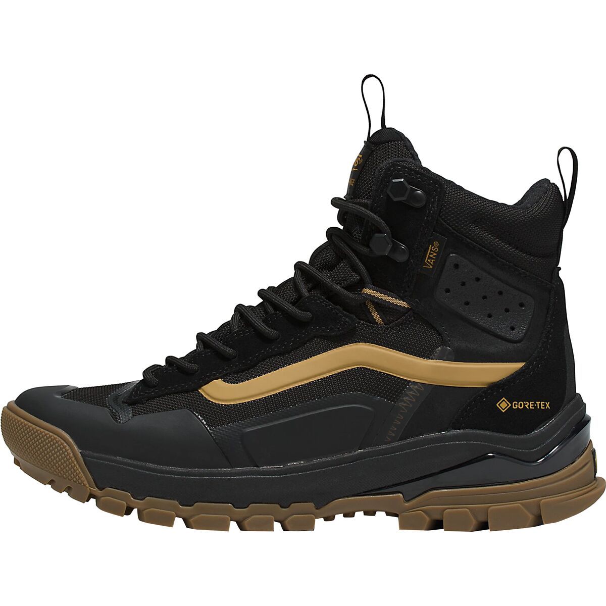Vans Ultrarange Exo Hi GORE-TEX MTE-3 Shoe Black/Gold, Mens 5.0/Womens 6.5
