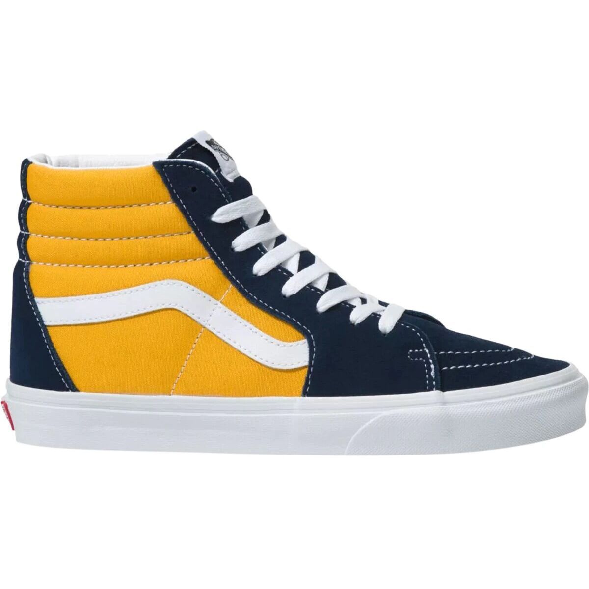 Vans Sport Sk8-Hi Lace Skate Shoe - Kids' (Classic Sport) Dress Blue/ Saffron, 3.0