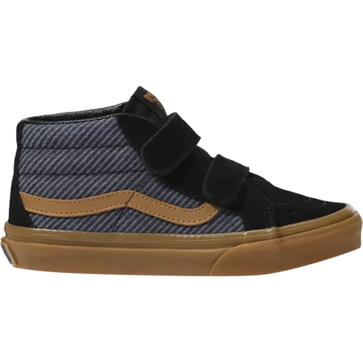 Vans Suiting Sk8-Mid Reissue V Shoe - Toddler Boys' (Suiting) Black/Gum, 9.0