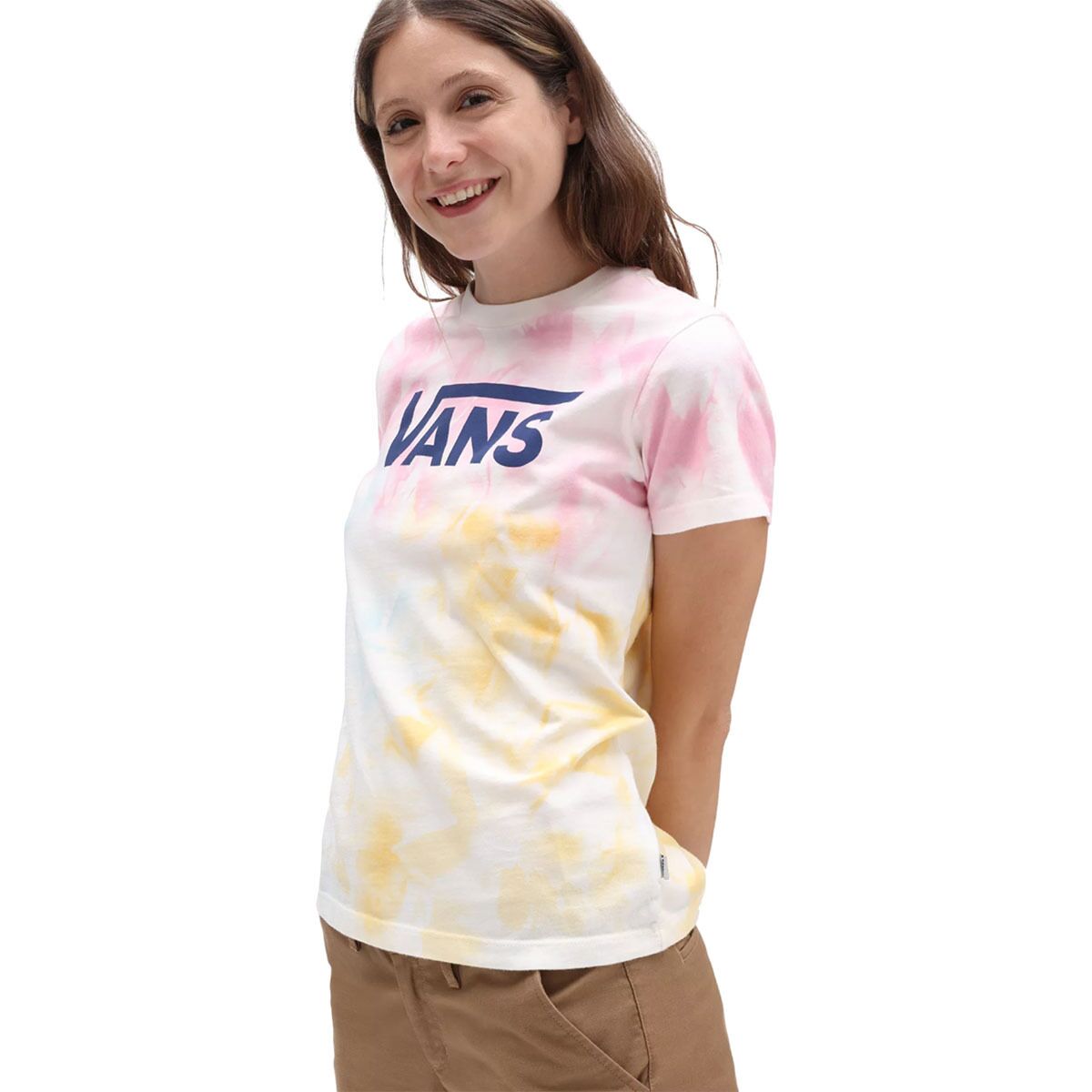 Vans Logo Wash Crew T-Shirt - Women's