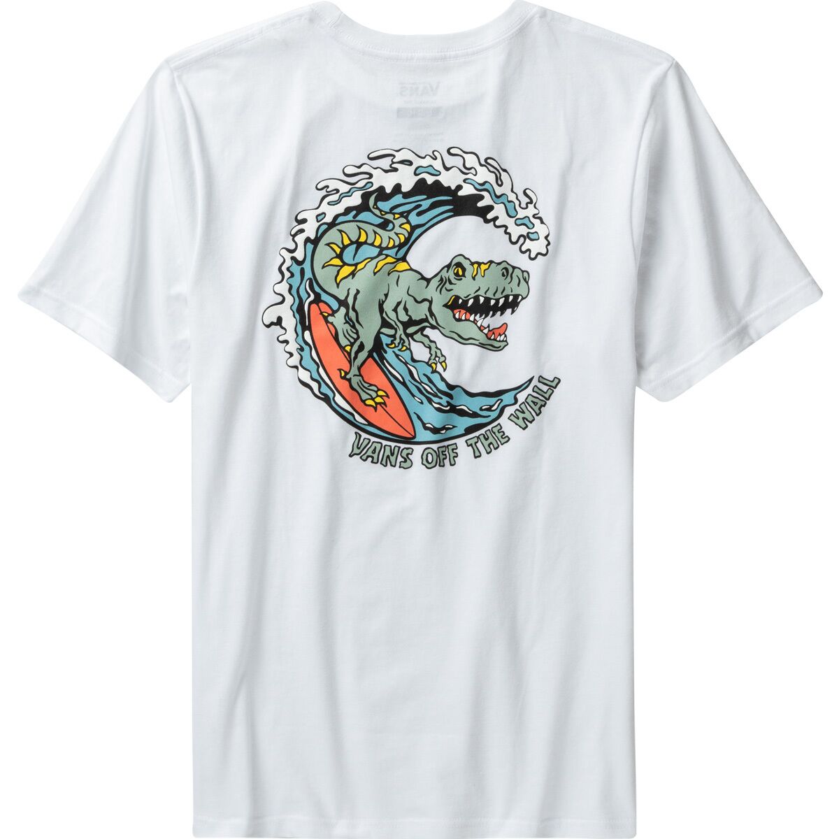 Vans Off The Wall Surf Dino Short-Sleeve Graphic T-Shirt - Boys'