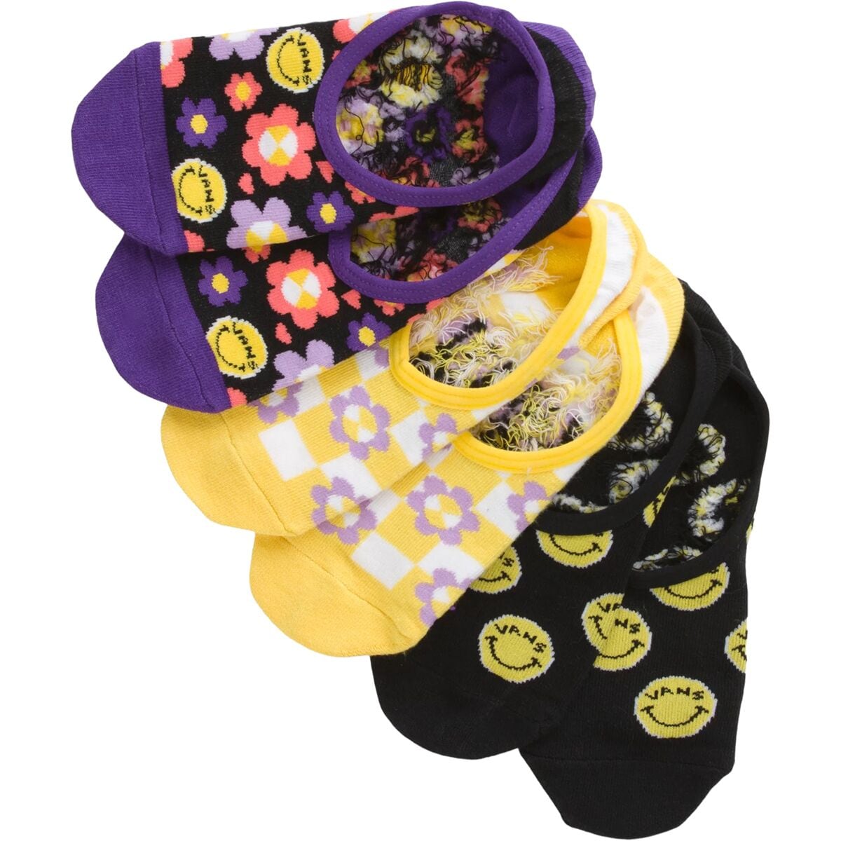Vans Radically Happy Canoodle Sock - 3-Pack - Girls'