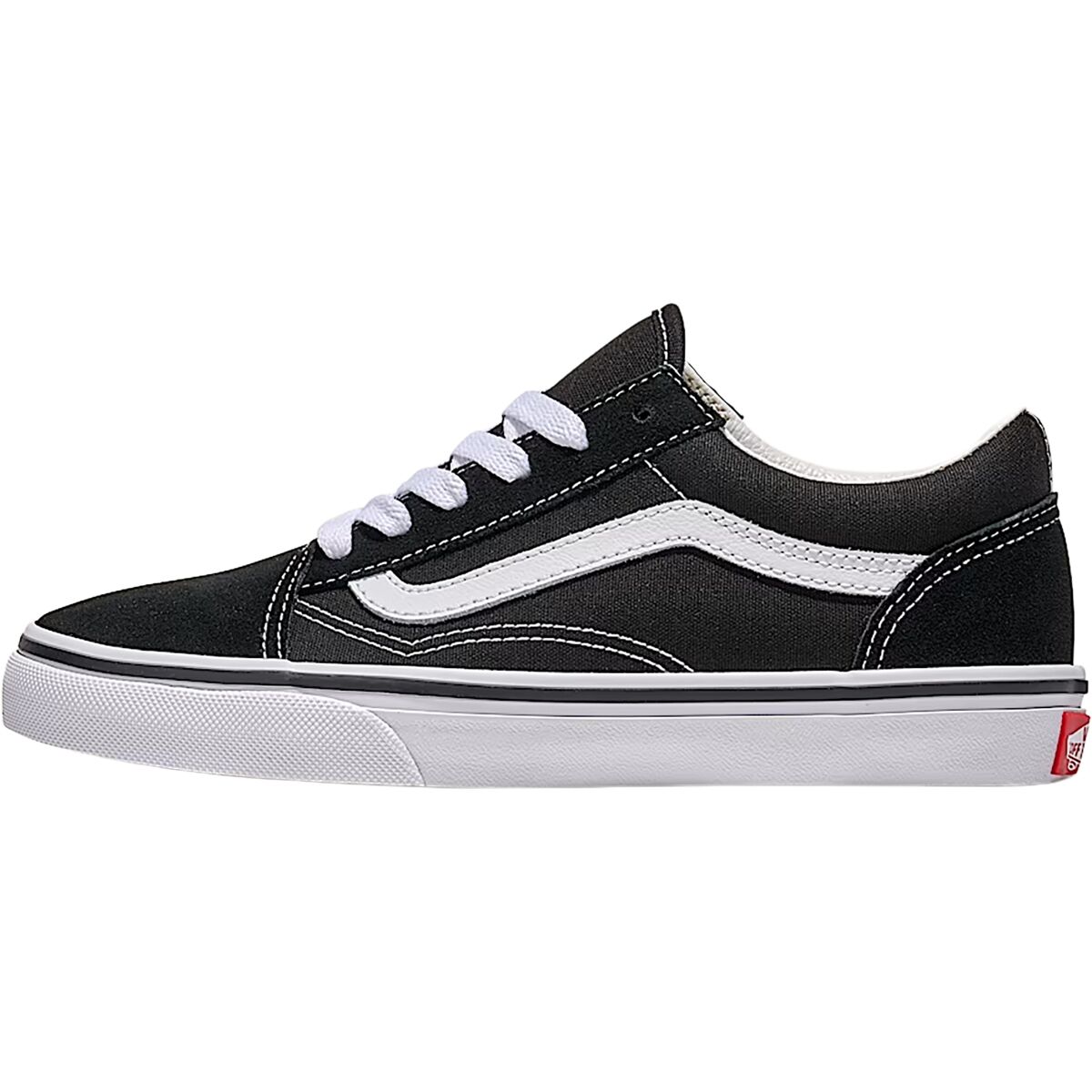 Image of Vans Old Skool Shoe - Kids' Black/White, 5.0