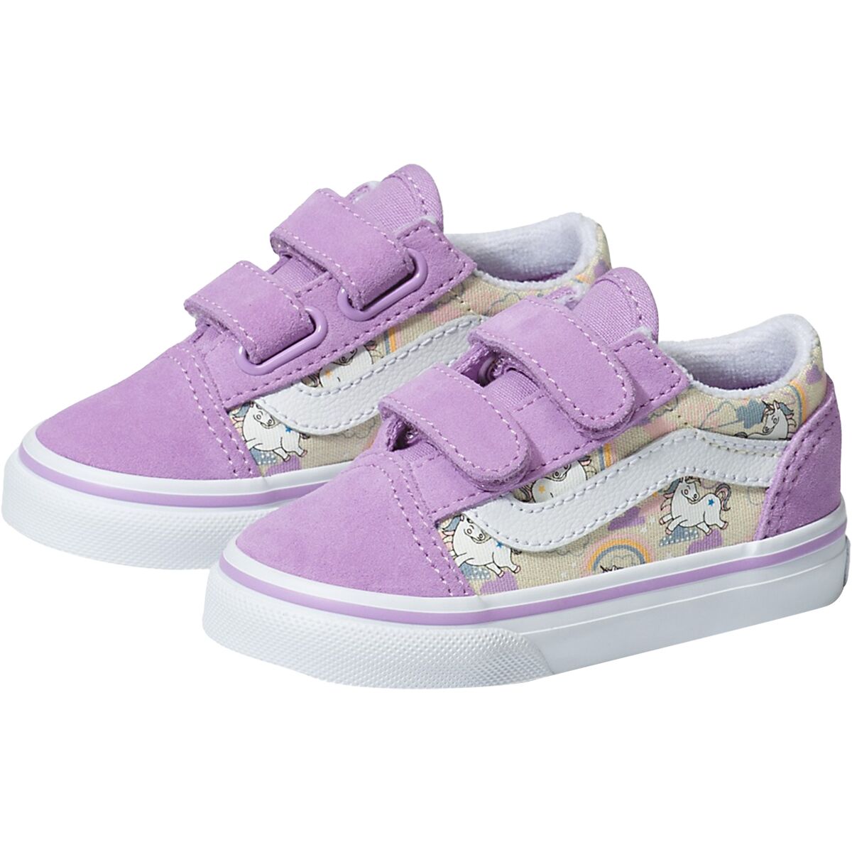 Vans Mythical Glow Old Skool V Shoe Toddlers' Big Apple Buddy