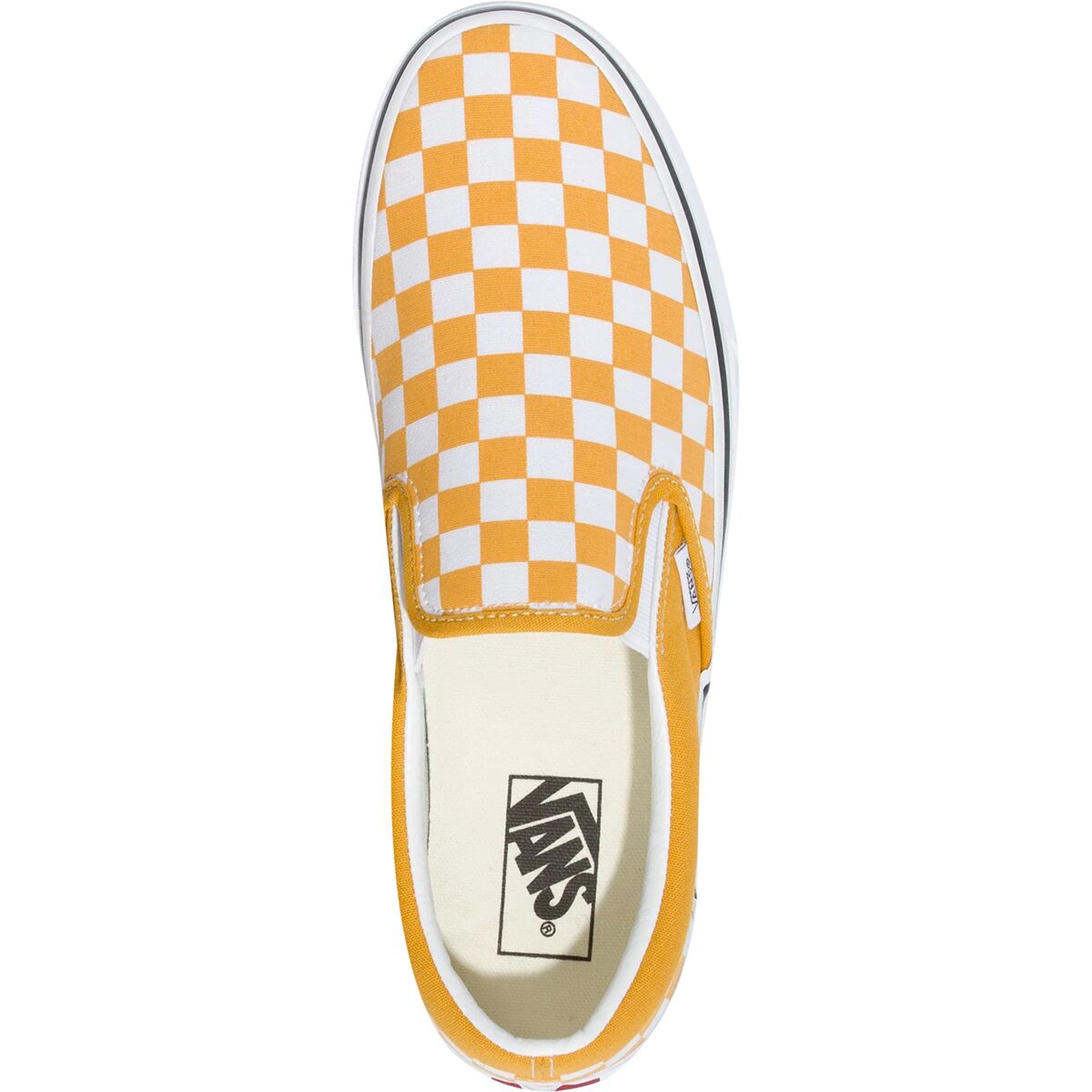 Vans Classic Slip-on Color Theory Highlighter Yellow Checker Sneakers NIB Toddler Classic Slip-On V Shoe in Color Theory Checkerboard  main image 2