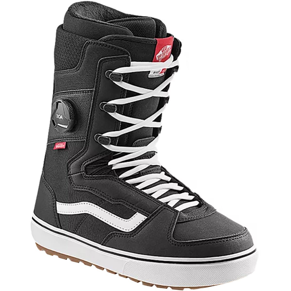 Image of Vans Invado OG BOA Snowboard Boot - 2023 Black/White, 12.0