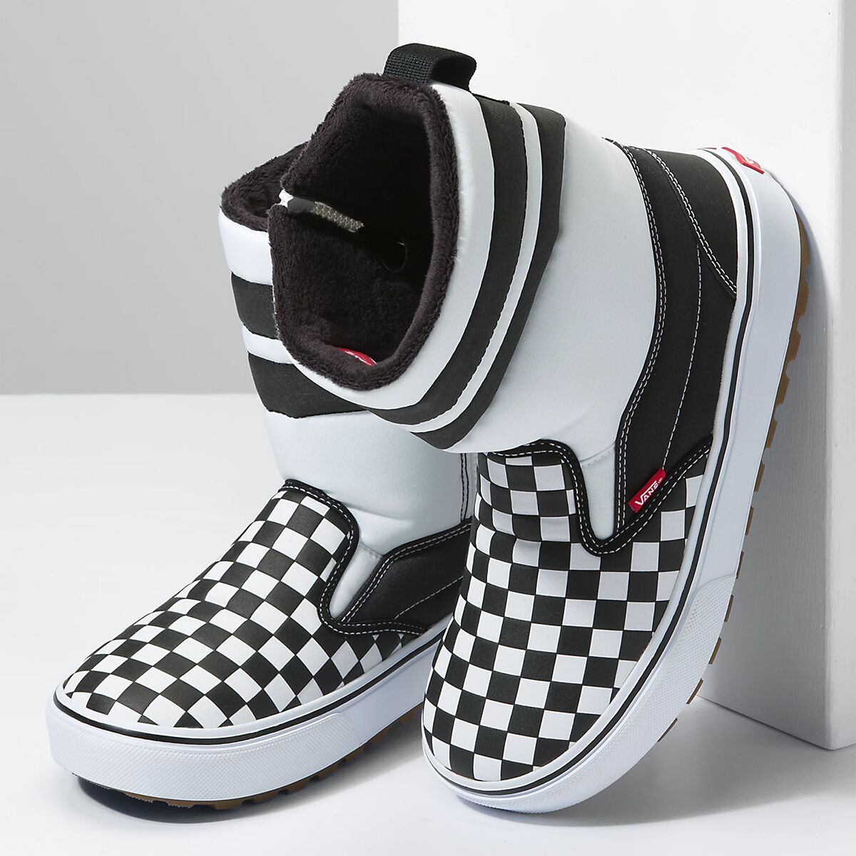 Vans Slip-On VansGuard Checkerboard Seagrass Cold‎ Weather Snow Boots Size 6 Vans U Slip-On Vansguard Snow Boot - Footwear main image 2