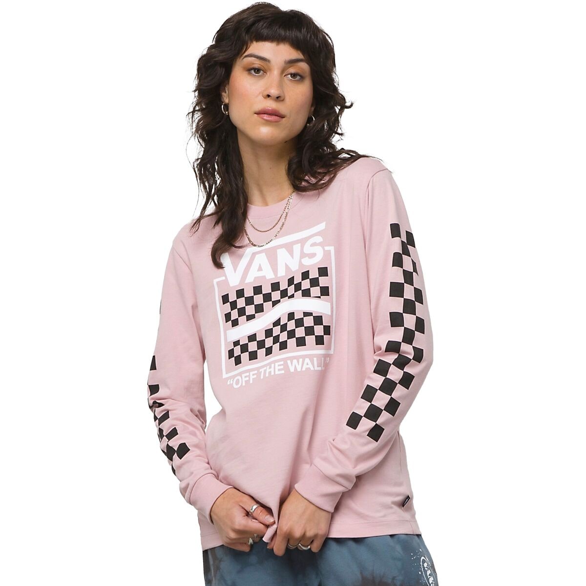 Vans long sleeve top womens on sale