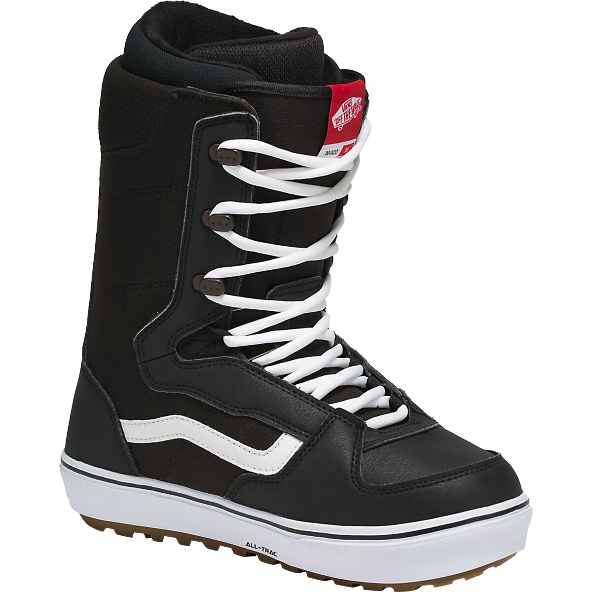 Vans Invado OG BOA Snowboard Boot - 2024 Black/White