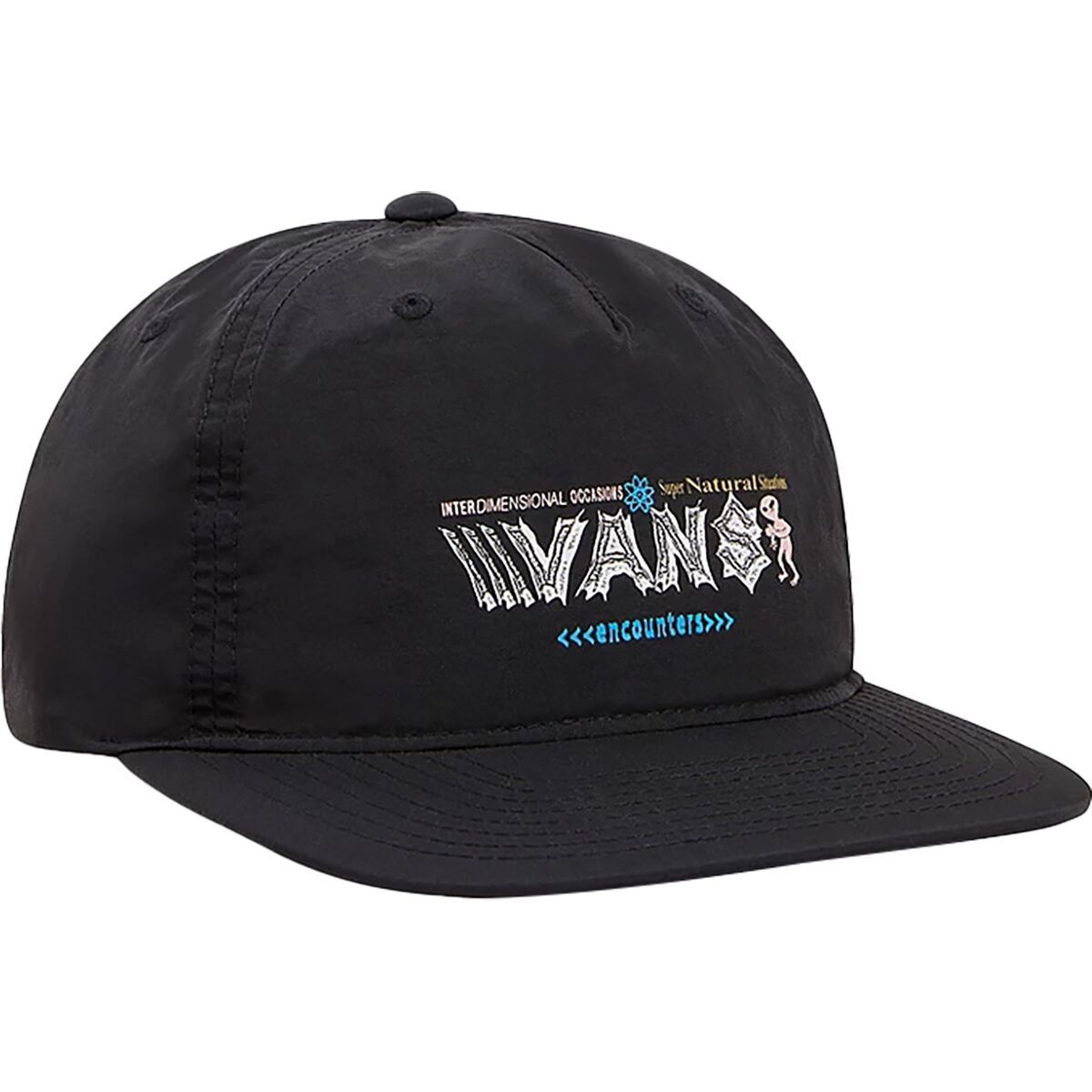 Vans Encounters Low Unstructured Hat Black, One Size